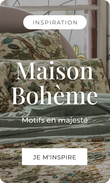 Linge de maison inspiration maison bohème - Linvosges