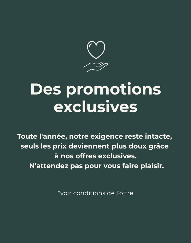 Promotions exclusives